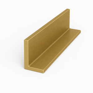 Латунный профиль Г-образный 20 мм ЛС59-1 в наличии в Белгороде