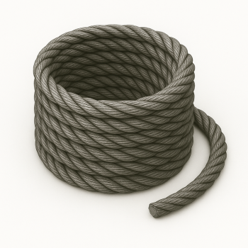 Канат тройной свивки ЛК-Р 43 мм ГОСТ 3089-80 в наличии в Белгороде
