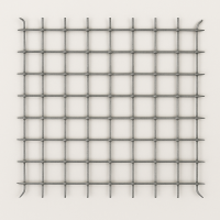 Защитная сетка от БПЛА и дронов капролоновая 100х100х6 мм