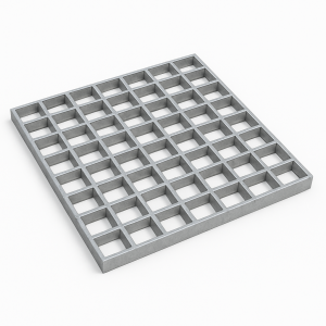 Решетчатый настил P 33х11/30х2 1000х1200 мм в наличии в Белгороде