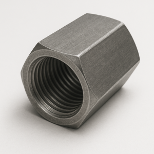 Гайка соединительная без покрытия 09Г2С М20 мм DIN 6334 в наличии в Белгороде