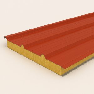 Кровельная сэндвич-панель МВ 180х1000(1000) мм графитовый серый в наличии в Белгороде