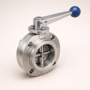 Клапан Бабочка S-S AISI 304 DN 15 (18х1,5) в наличии в Белгороде
