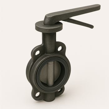 Затвор чугунный дисковый ДУ 600 РУ 16 ГОСТ 12521-89 в наличии в Белгороде