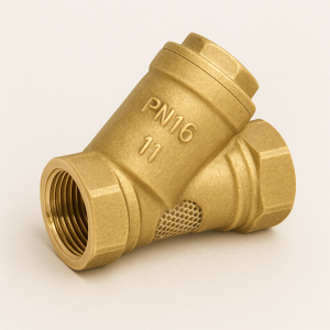 Латунный фильтр сетчатый резьбовой ДУ 32 РУ 20 ГОСТ 15527-2004 в наличии в Белгороде