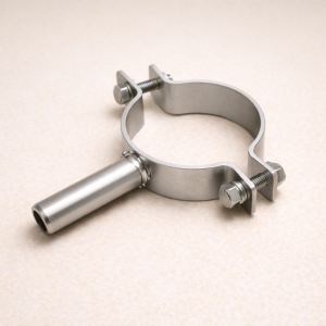 Хомут со стержнем AISI 304 DN 1 1/2" в наличии в Белгороде