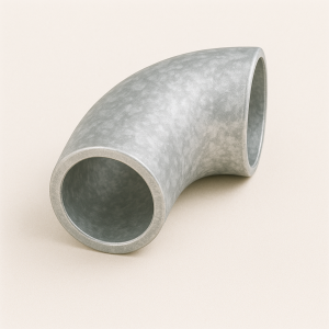 Отвод оцинкованный бесшовный 90° ДУ 133 в наличии в Белгороде