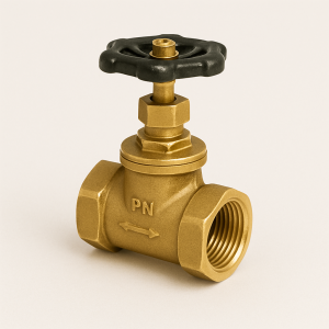 Клапан обратный латунный муфтовый пружинный ДУ 32 в наличии в Белгороде