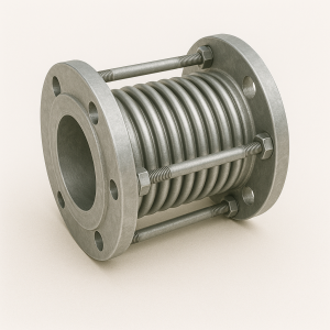 Компенсатор стальной осевой фланцевый ДУ 65 в наличии в Белгороде